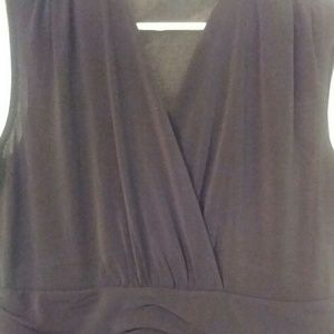 Black Sleeveless Romper